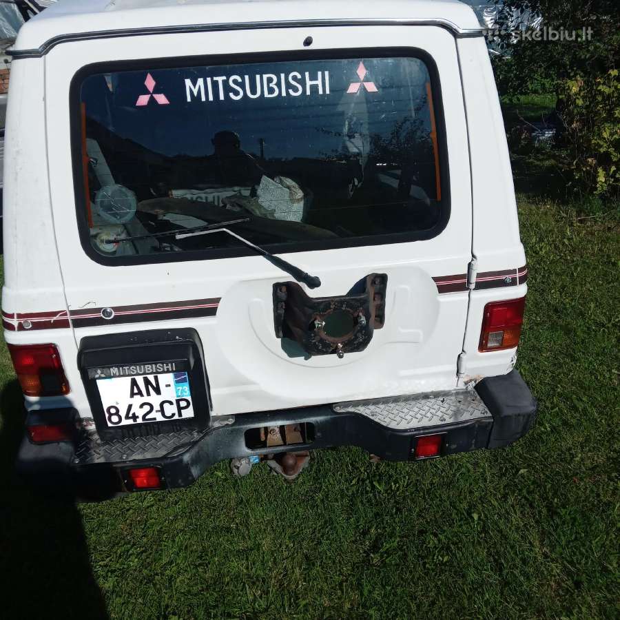 Mitsubishi Pajero dalimis - nuotraukos Nr. 24