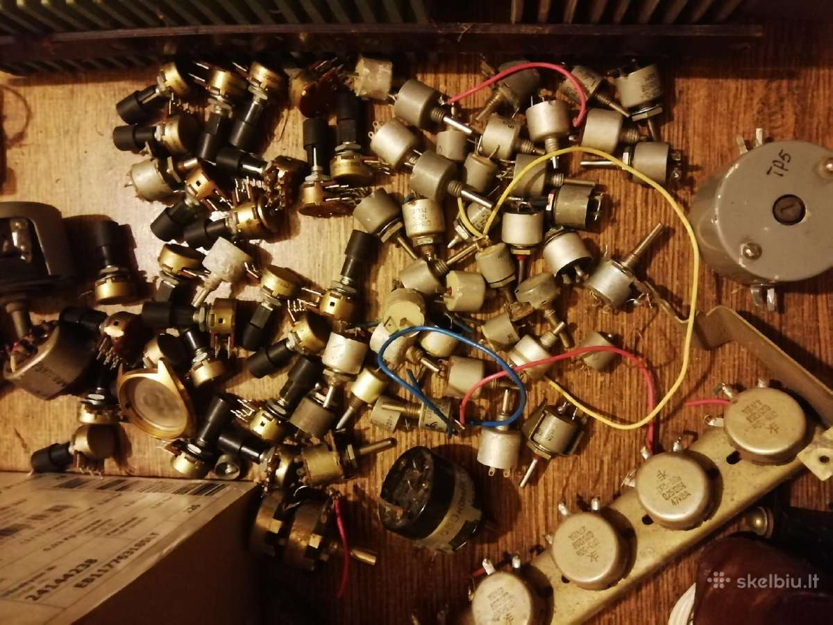 Radijo detalės jungtys rėlės - nuotraukos Nr. 6