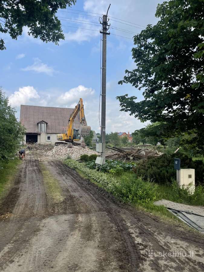 Griovimo rekonstrukcijos darbai šiukšlių išvežimo - nuotraukos Nr. 37