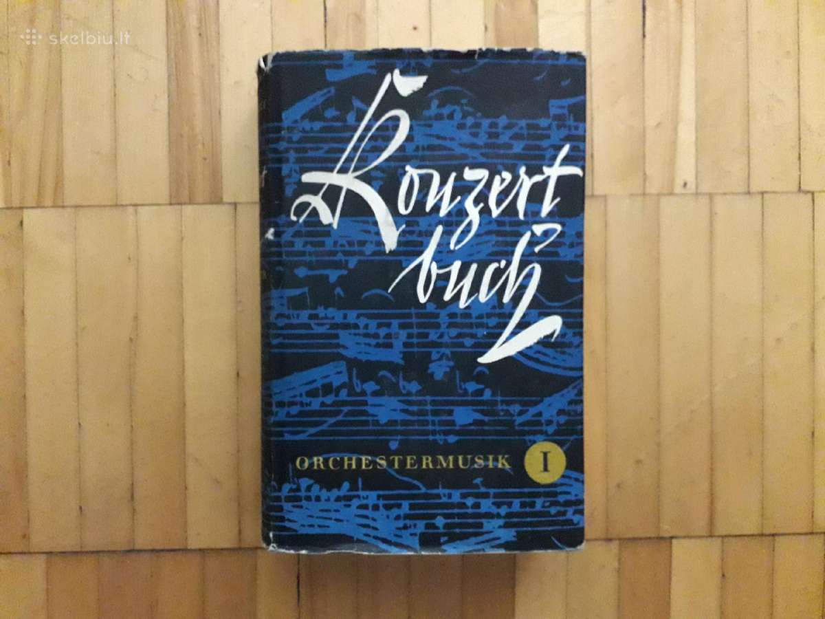 Konzertbuch Orchestermusik 2 tomai 1959, 1961 m. - nuotraukos Nr. 3