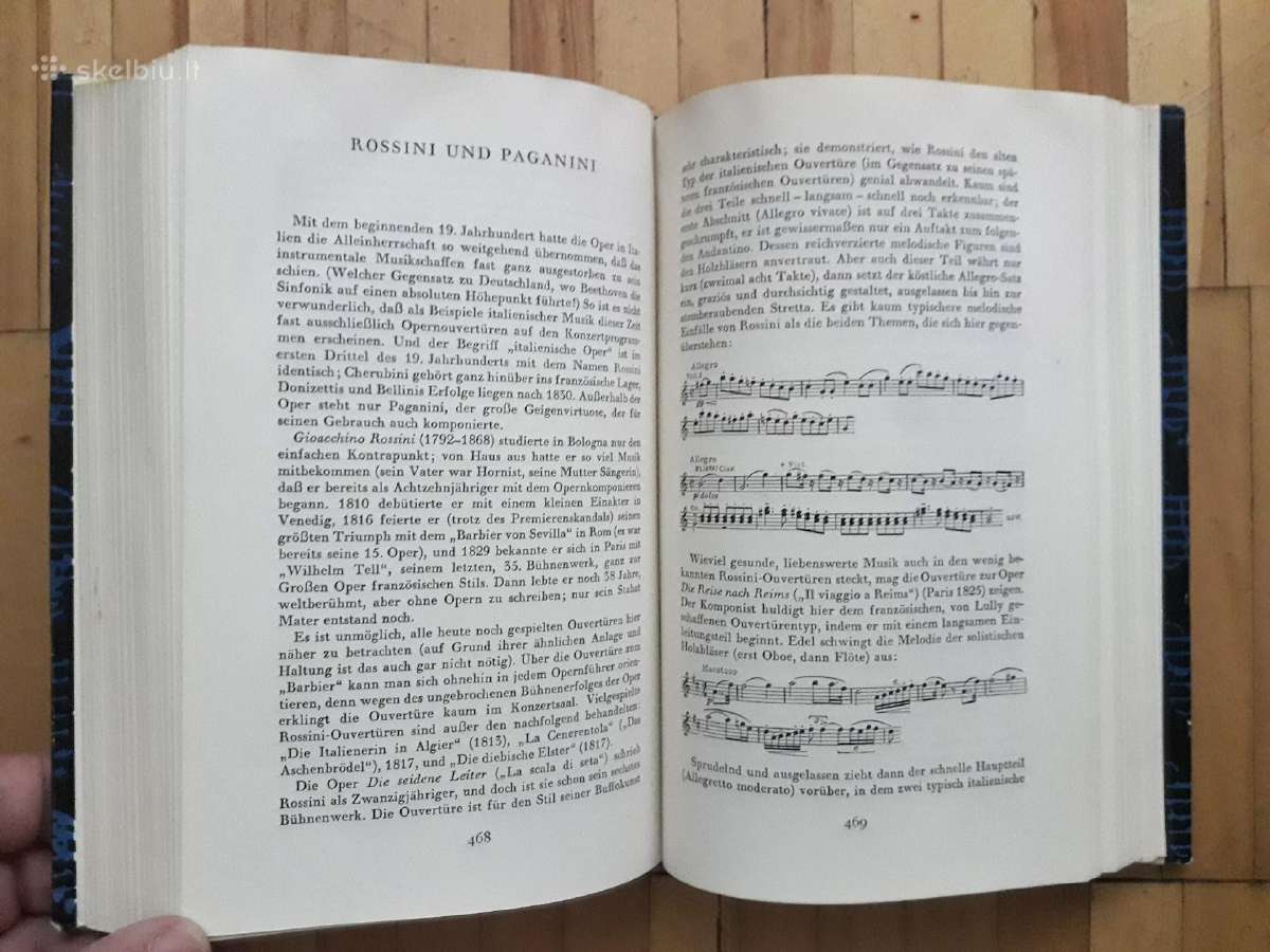 Konzertbuch Orchestermusik 2 tomai 1959, 1961 m. - nuotraukos Nr. 9