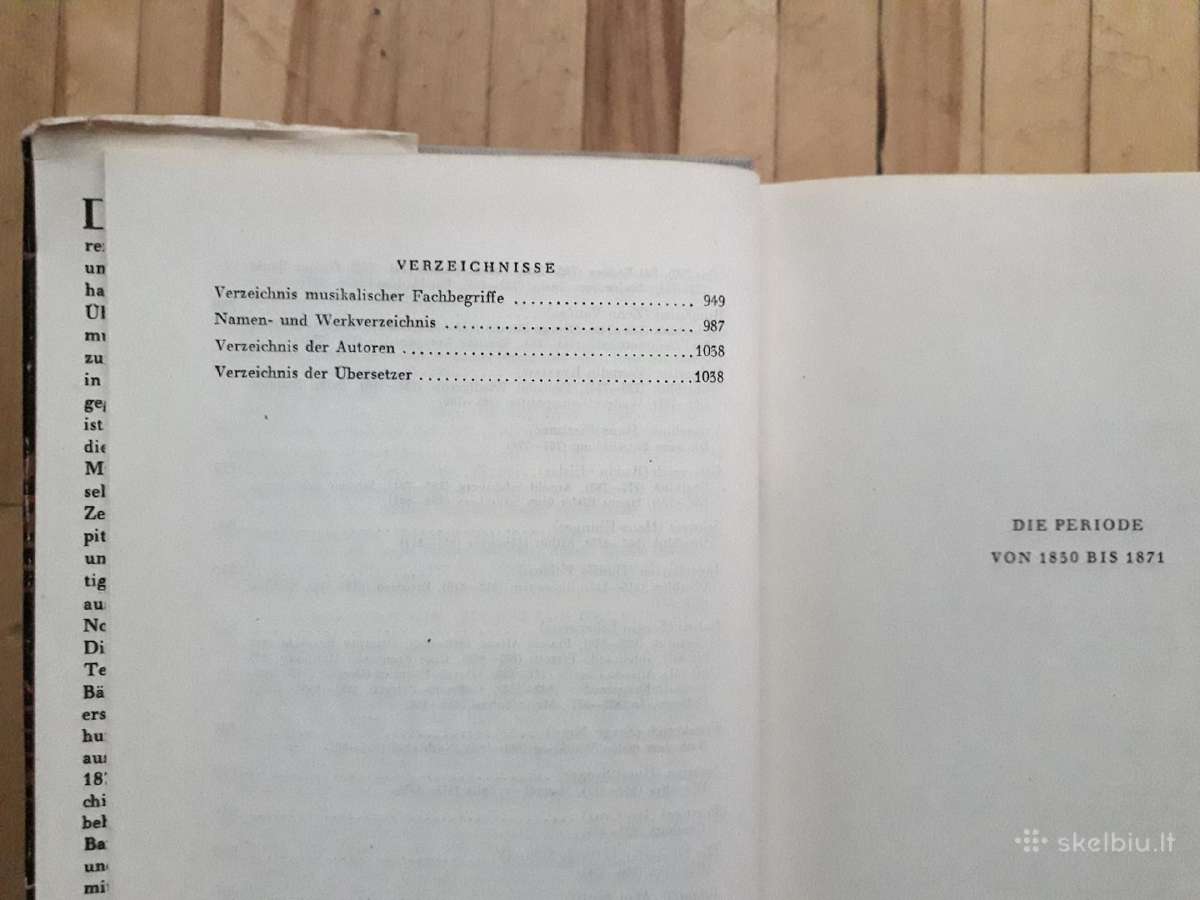Konzertbuch Orchestermusik 2 tomai 1959, 1961 m. - nuotraukos Nr. 17