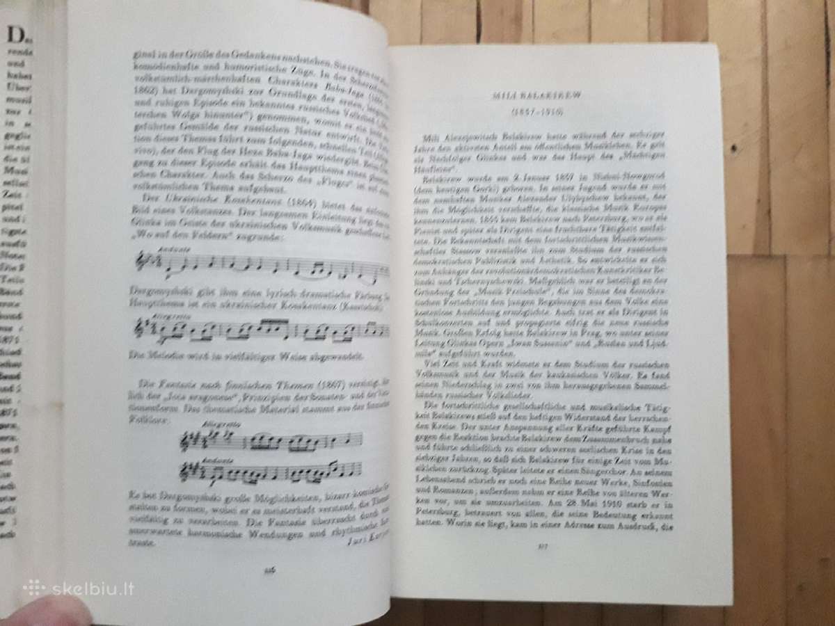Konzertbuch Orchestermusik 2 tomai 1959, 1961 m. - nuotraukos Nr. 18