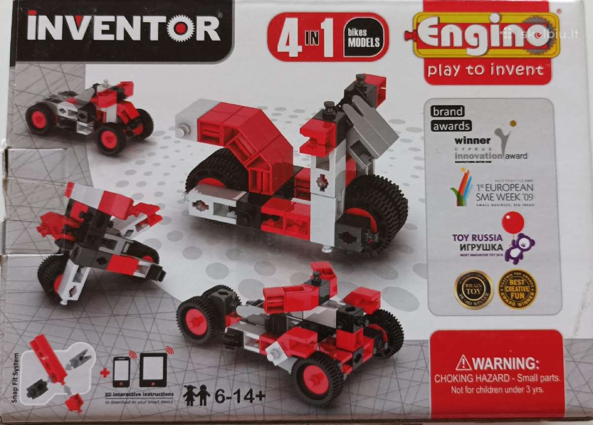 Konstruktorius „Engino Inventor“ - nuotraukos Nr. 2