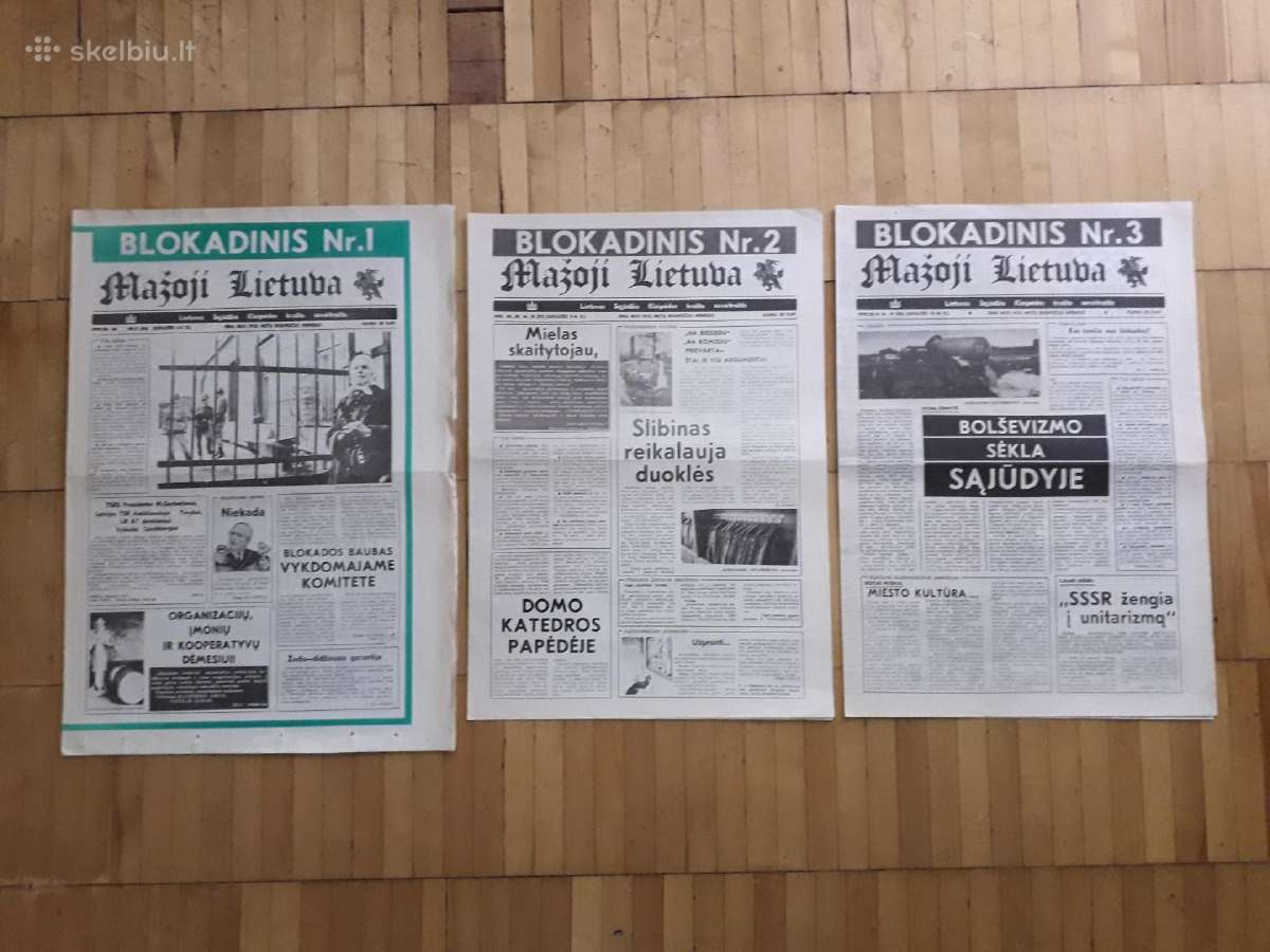 1989-91 metų laikraščiai su svarbiausiais įvykiais - nuotraukos Nr. 11