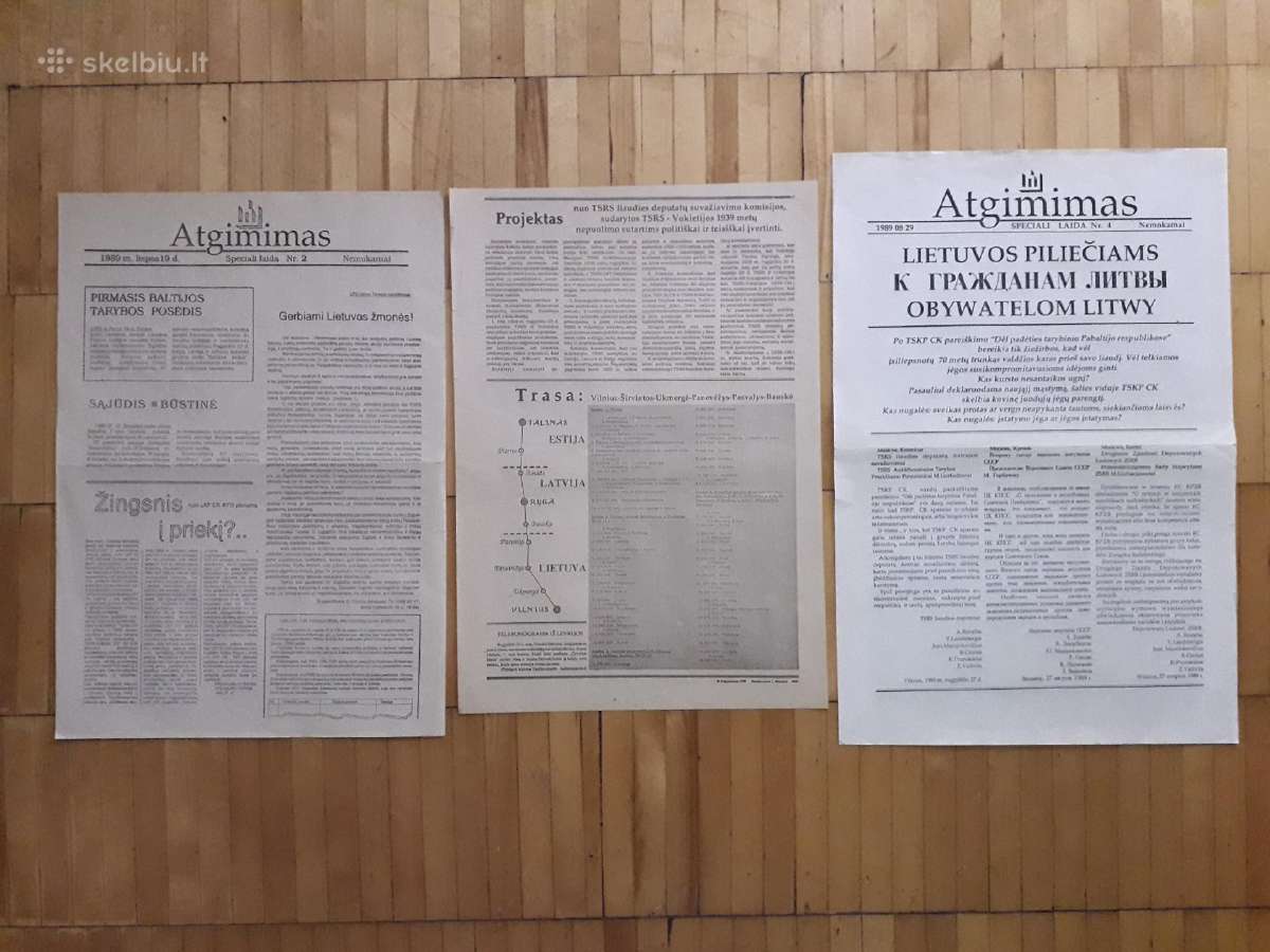 1989-91 metų laikraščiai su svarbiausiais įvykiais - nuotraukos Nr. 12