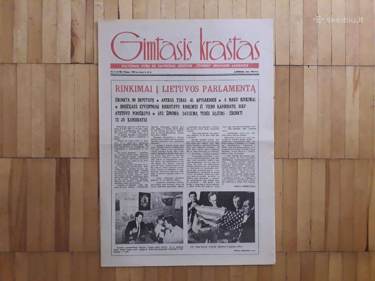 1989-91 metų laikraščiai su svarbiausiais įvykiais - nuotraukos Nr. 21