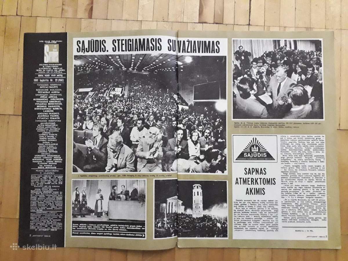 1987-90 metų " Švyturys" su svarbiausiais įvykiais - nuotraukos Nr. 18