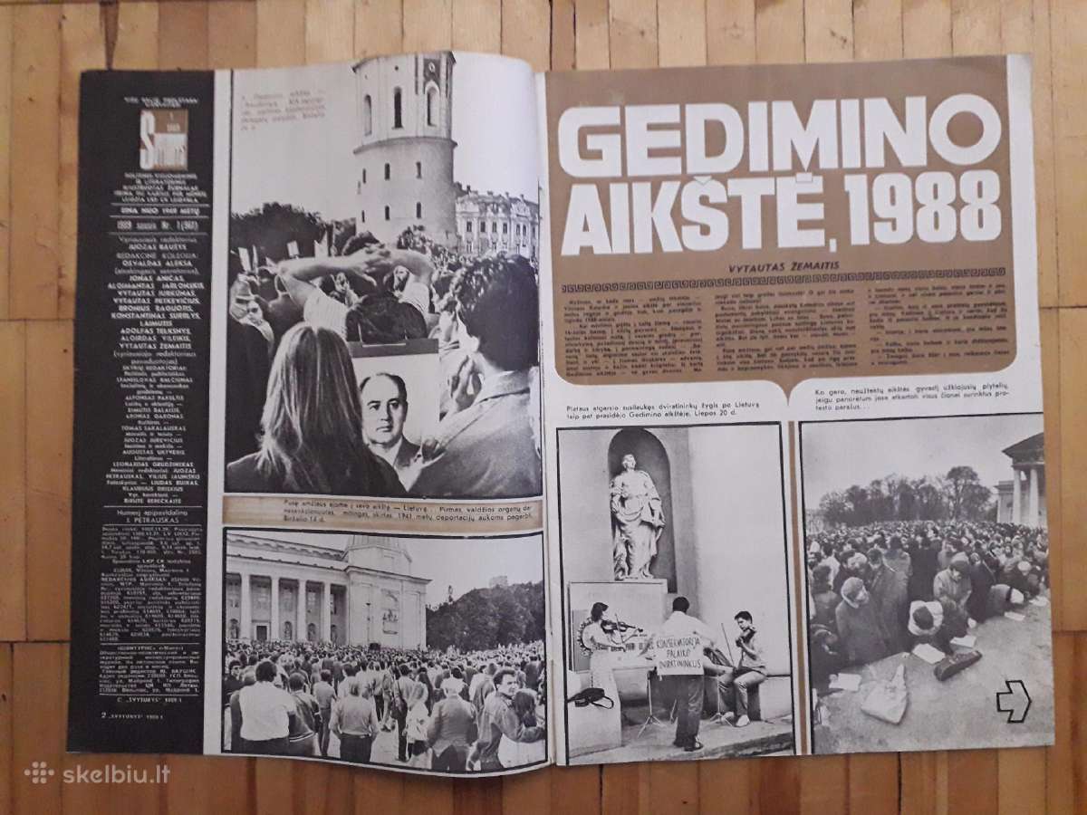 1987-90 metų " Švyturys" su svarbiausiais įvykiais - nuotraukos Nr. 3