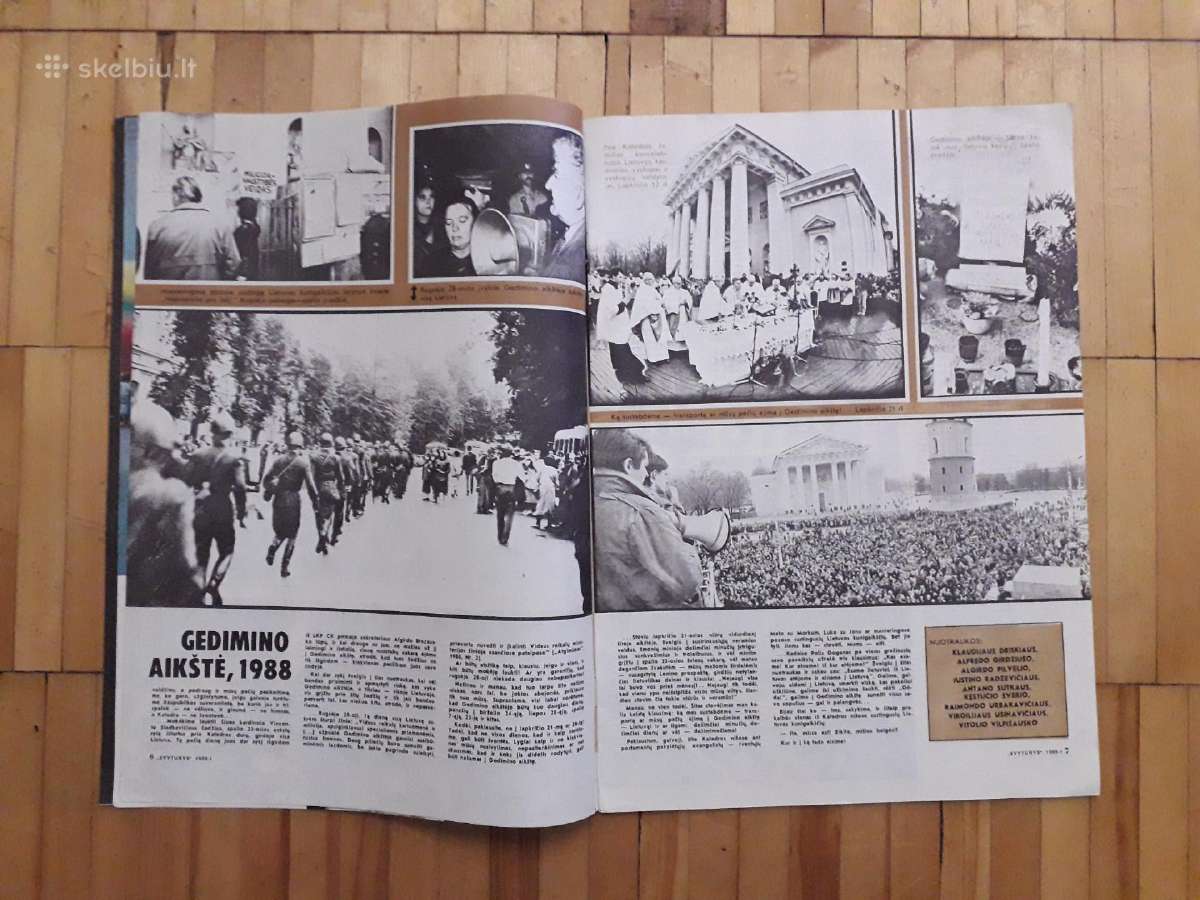 1987-90 metų " Švyturys" su svarbiausiais įvykiais - nuotraukos Nr. 4