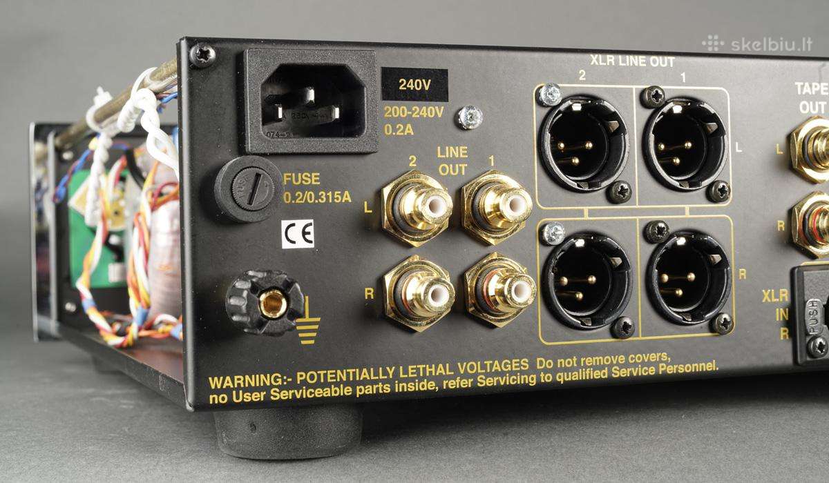 Ear Yoshino 868l Preamp Xlr tube stiprintuvas - nuotraukos Nr. 3