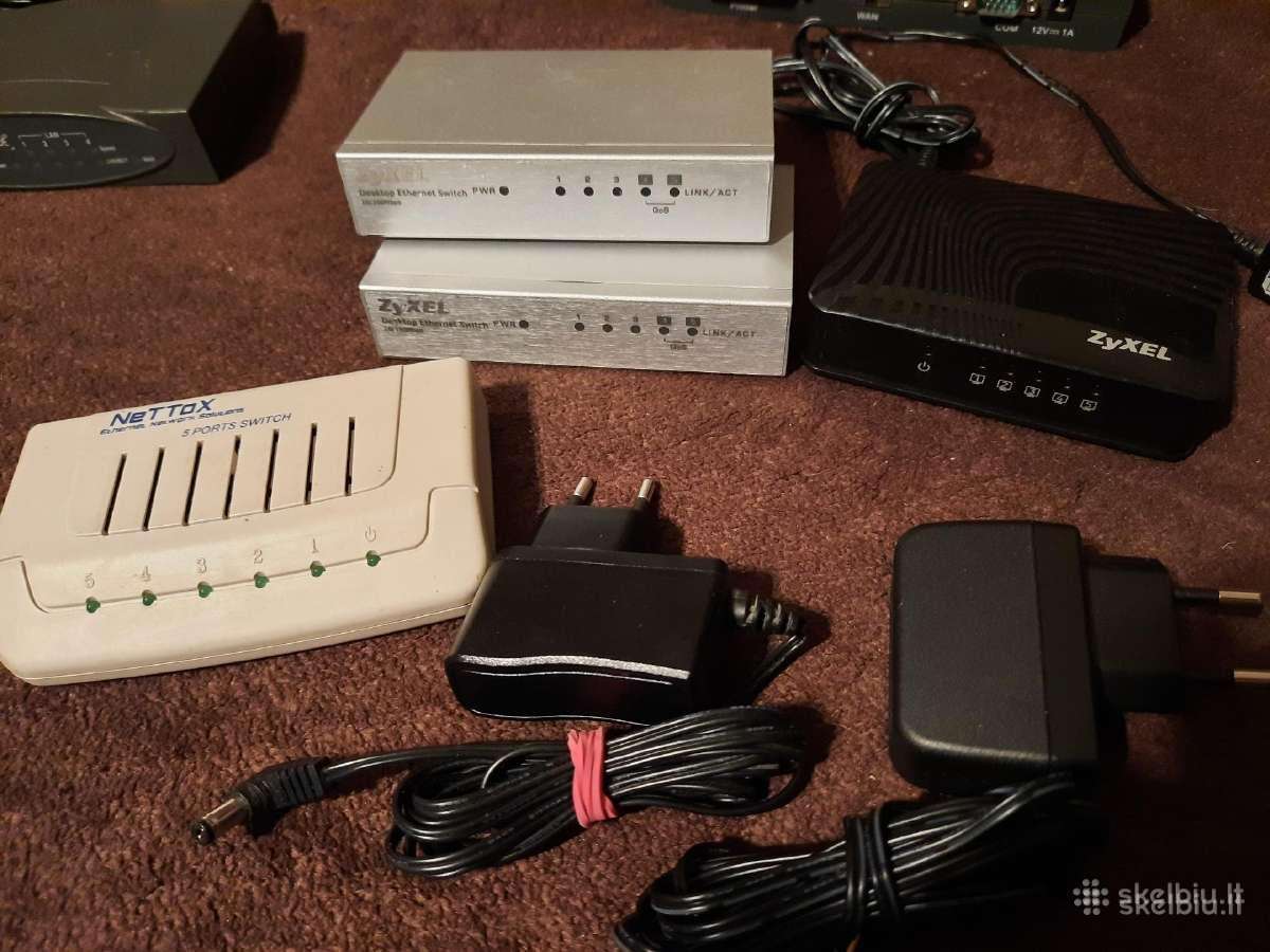 Komutatorių(switch) daug įvairių nuo 5 iki 16 išėj - nuotraukos Nr. 3
