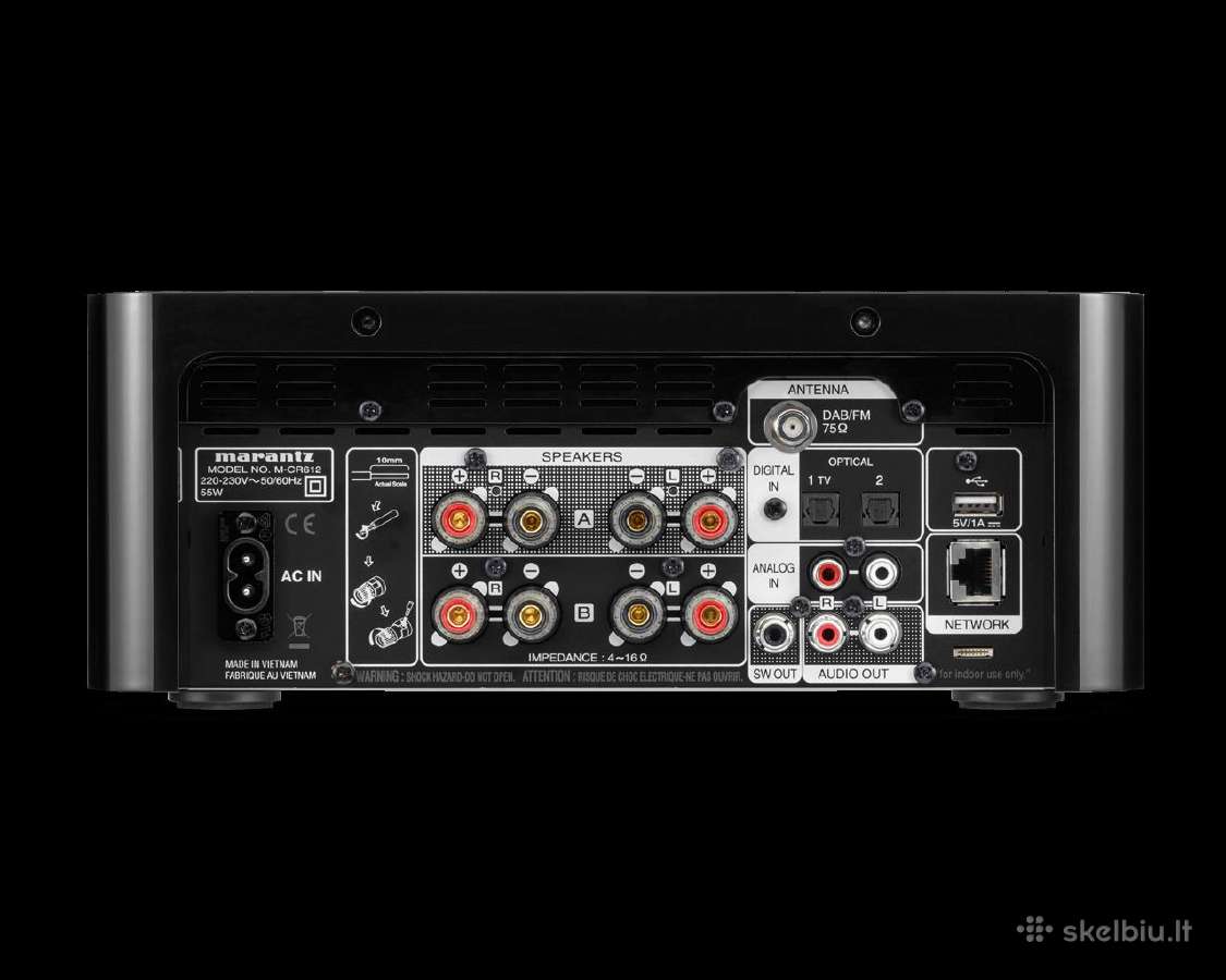 Marantz Melody X M-cr612 Mcr-612 mini CD receiver - nuotraukos Nr. 3