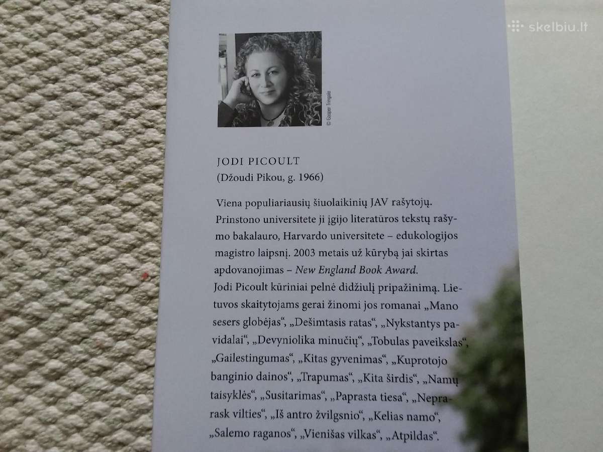Picoult Jodi Lemtingas sutapimas 2015 m. - nuotraukos Nr. 2