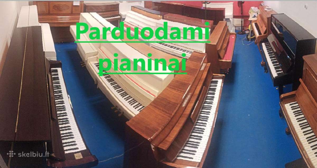 Naudoti pianinai