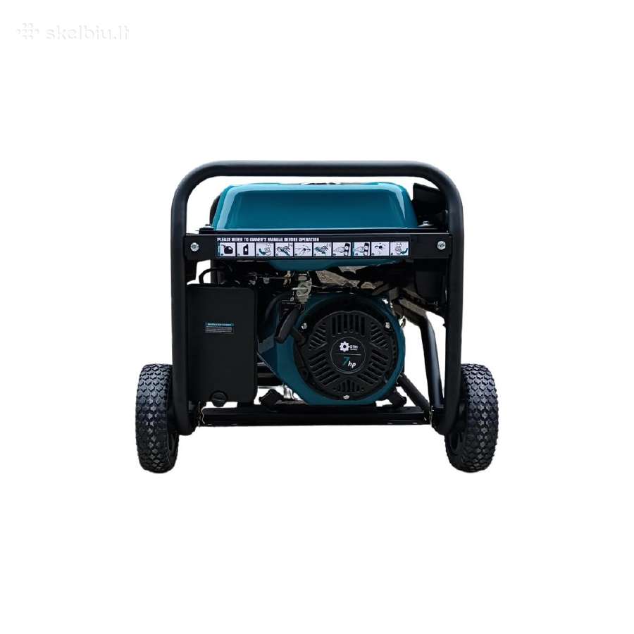Vokiškas Benzininis elektros generatorius 3.8kw - nuotraukos Nr. 4