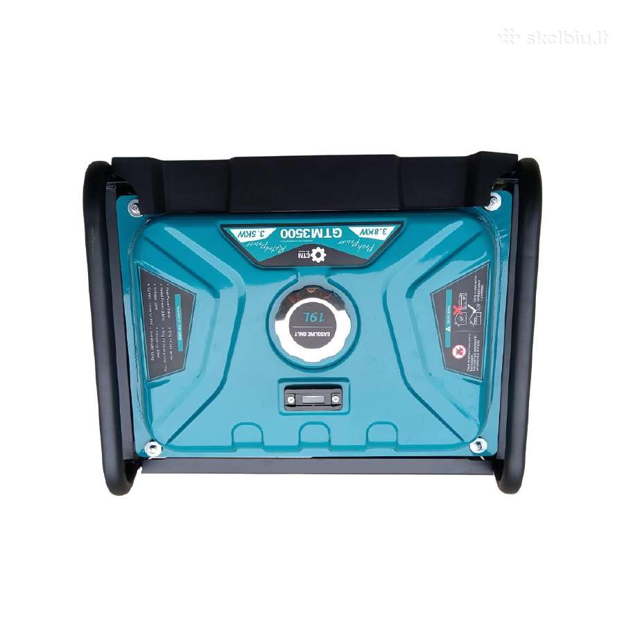 Vokiškas Benzininis elektros generatorius 3.8kw - nuotraukos Nr. 6