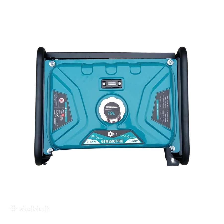 Vokiškas benzininis generatorius 3,8 kw Trifazis - nuotraukos Nr. 8
