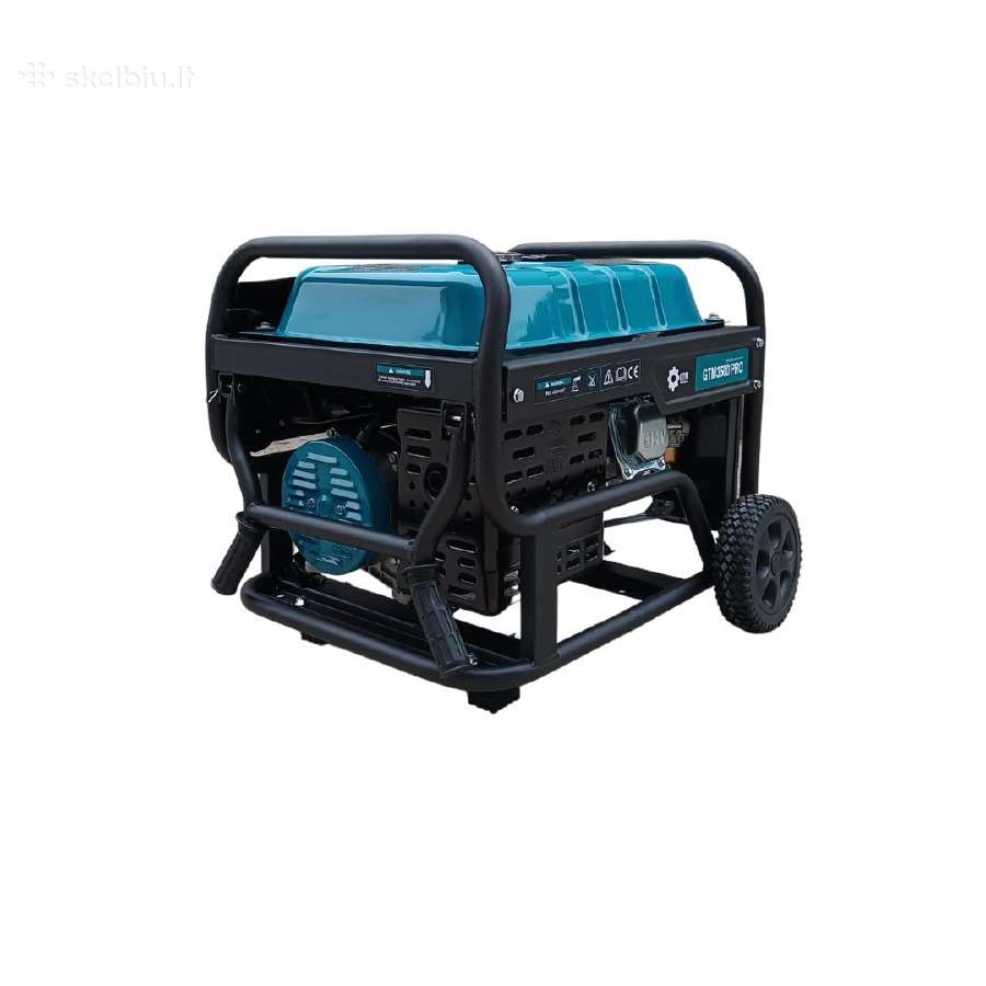 Vokiškas benzininis generatorius 3,8 kw Trifazis - nuotraukos Nr. 7