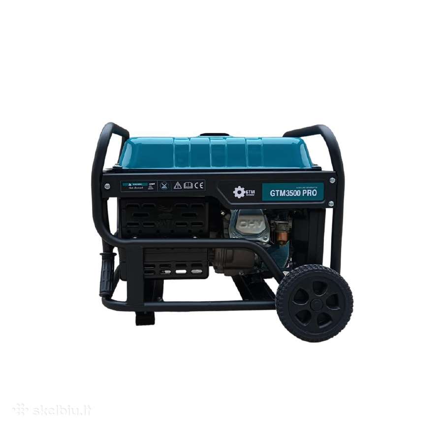Vokiškas benzininis generatorius 3,8 kw Trifazis - nuotraukos Nr. 6