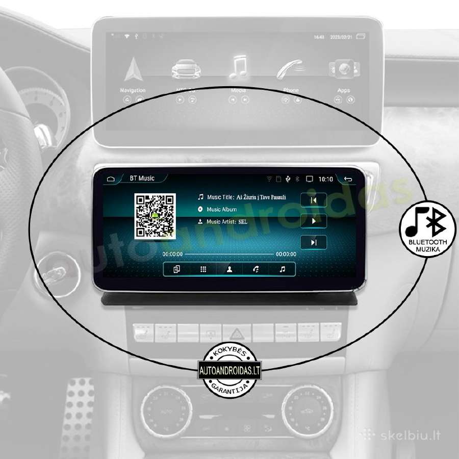 Mercedes 2010-18 Cls W218 Android multimedia WiFi - nuotraukos Nr. 5