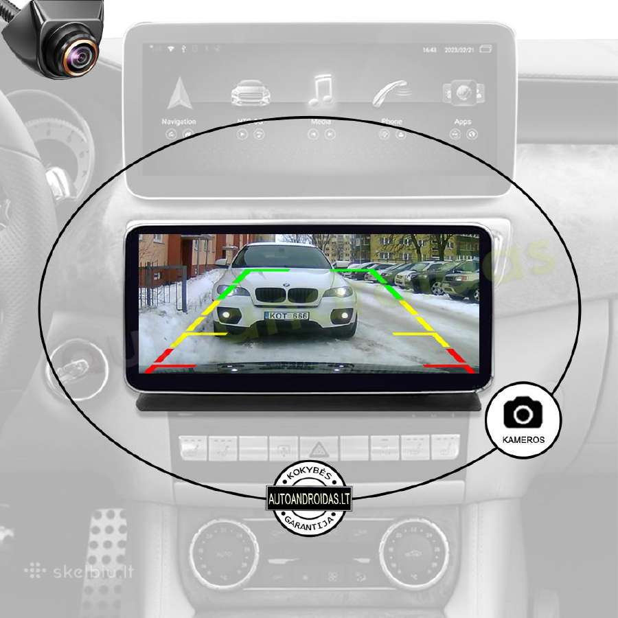Mercedes 2010-18 Cls W218 Android multimedia WiFi - nuotraukos Nr. 6