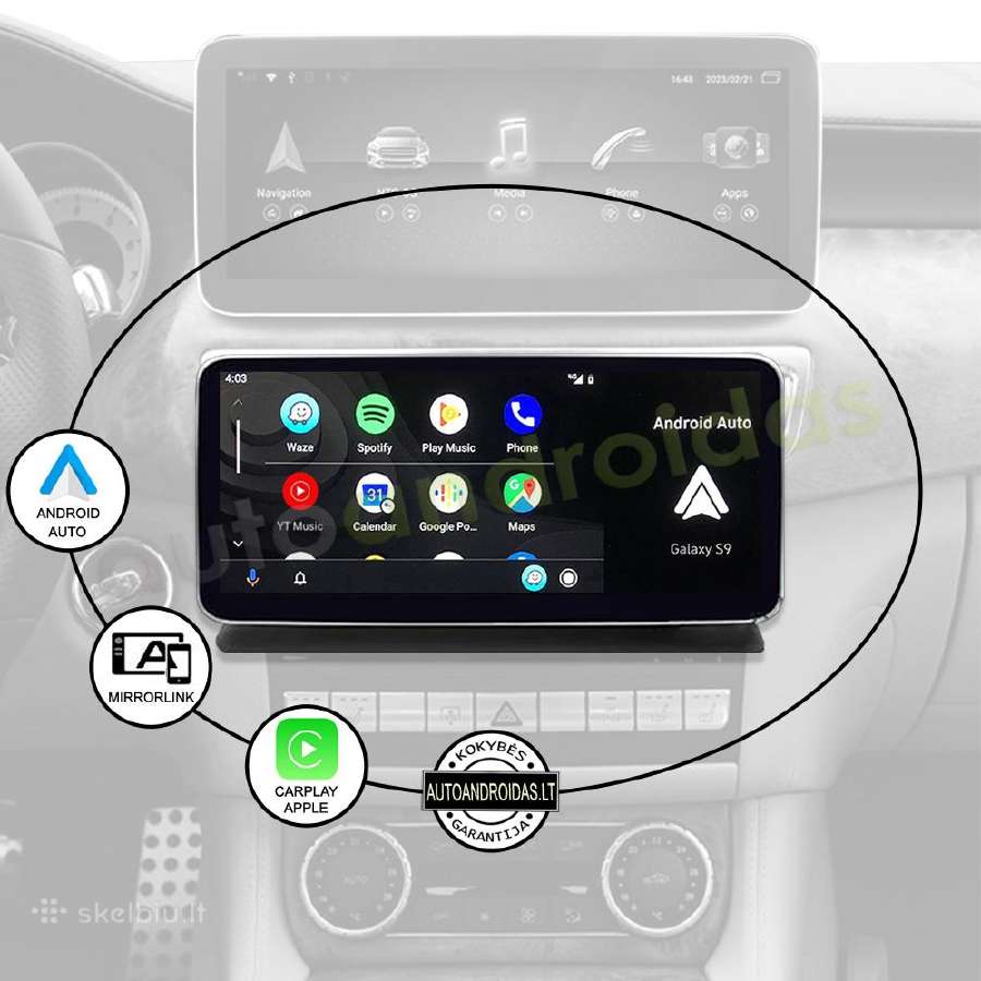 Mercedes 2010-18 Cls W218 Android multimedia WiFi - nuotraukos Nr. 9