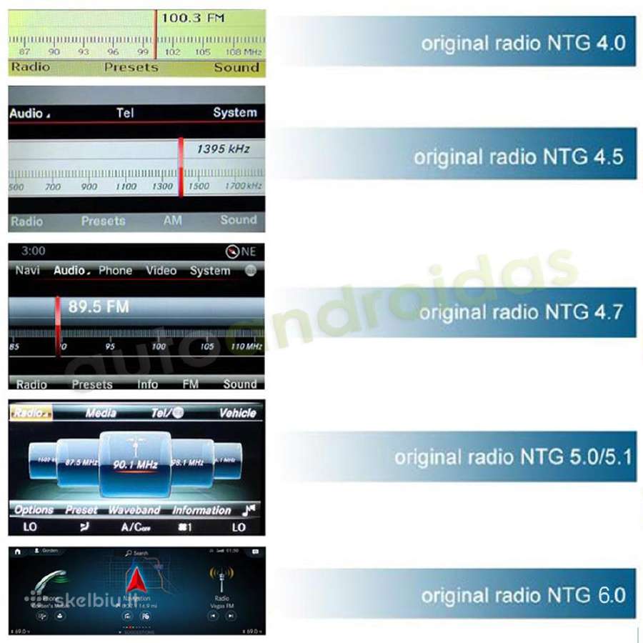 Mercedes 2010-18 Cls W218 Android multimedia WiFi - nuotraukos Nr. 13