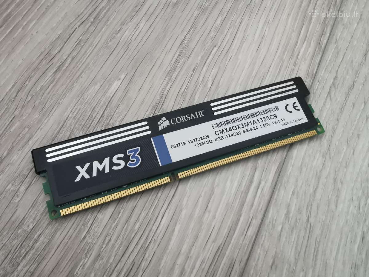 Corsair Ddr3 4gb - nuotraukos Nr. 2