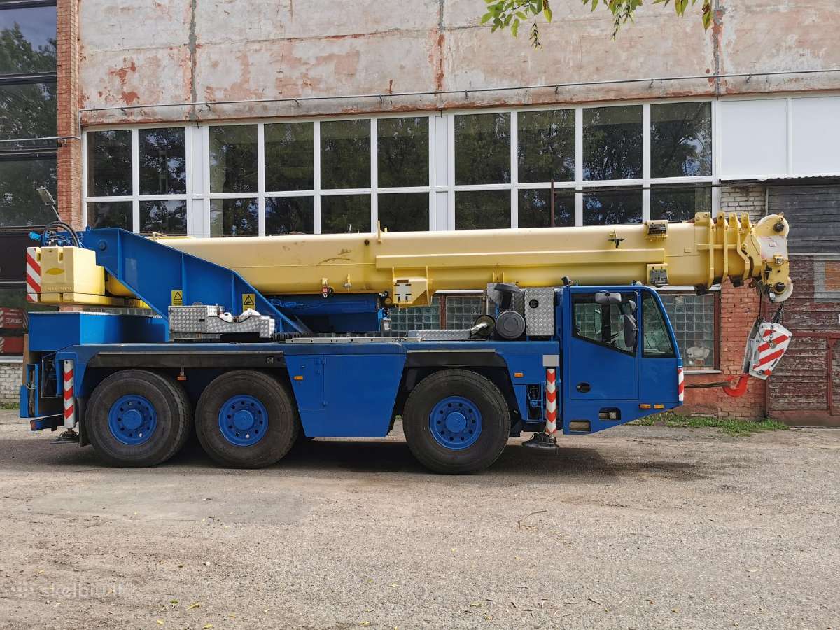 Krano Nuoma. Kranas Terex 50t - nuotraukos Nr. 2