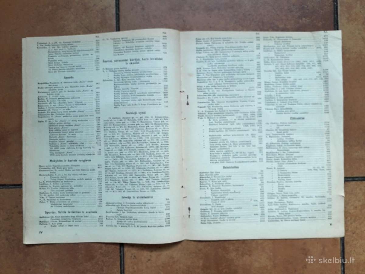 Laikraščio "Karys" 1939 metų turiniai - nuotraukos Nr. 5
