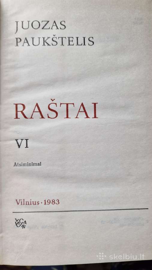 Įvairių lietuvių autorių raštai - nuotraukos Nr. 8