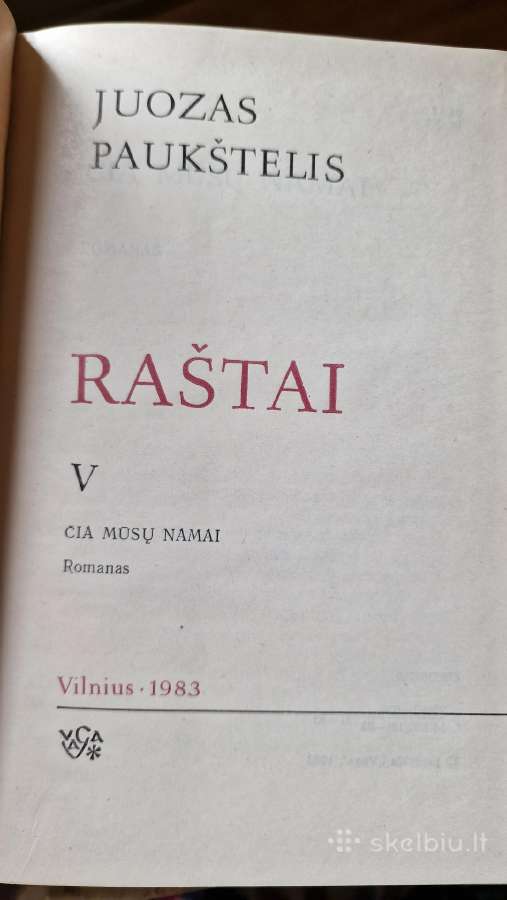 Įvairių lietuvių autorių raštai - nuotraukos Nr. 9