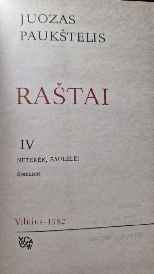 Įvairių lietuvių autorių raštai - nuotraukos Nr. 10