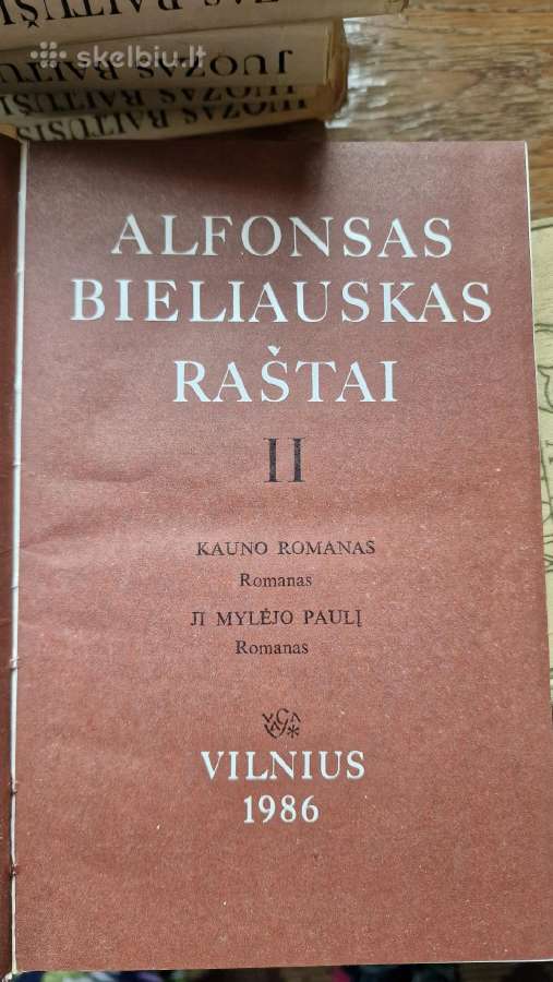 Įvairių lietuvių autorių raštai - nuotraukos Nr. 20