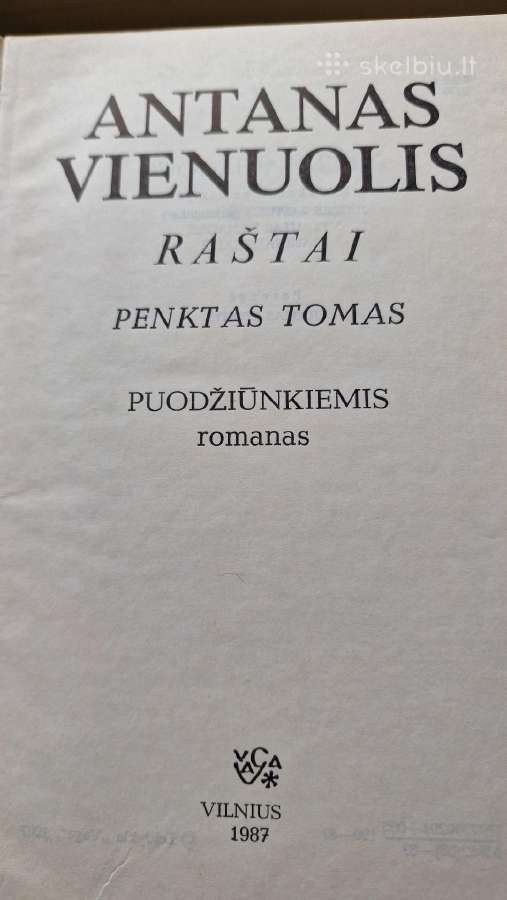 Įvairių lietuvių autorių raštai - nuotraukos Nr. 34