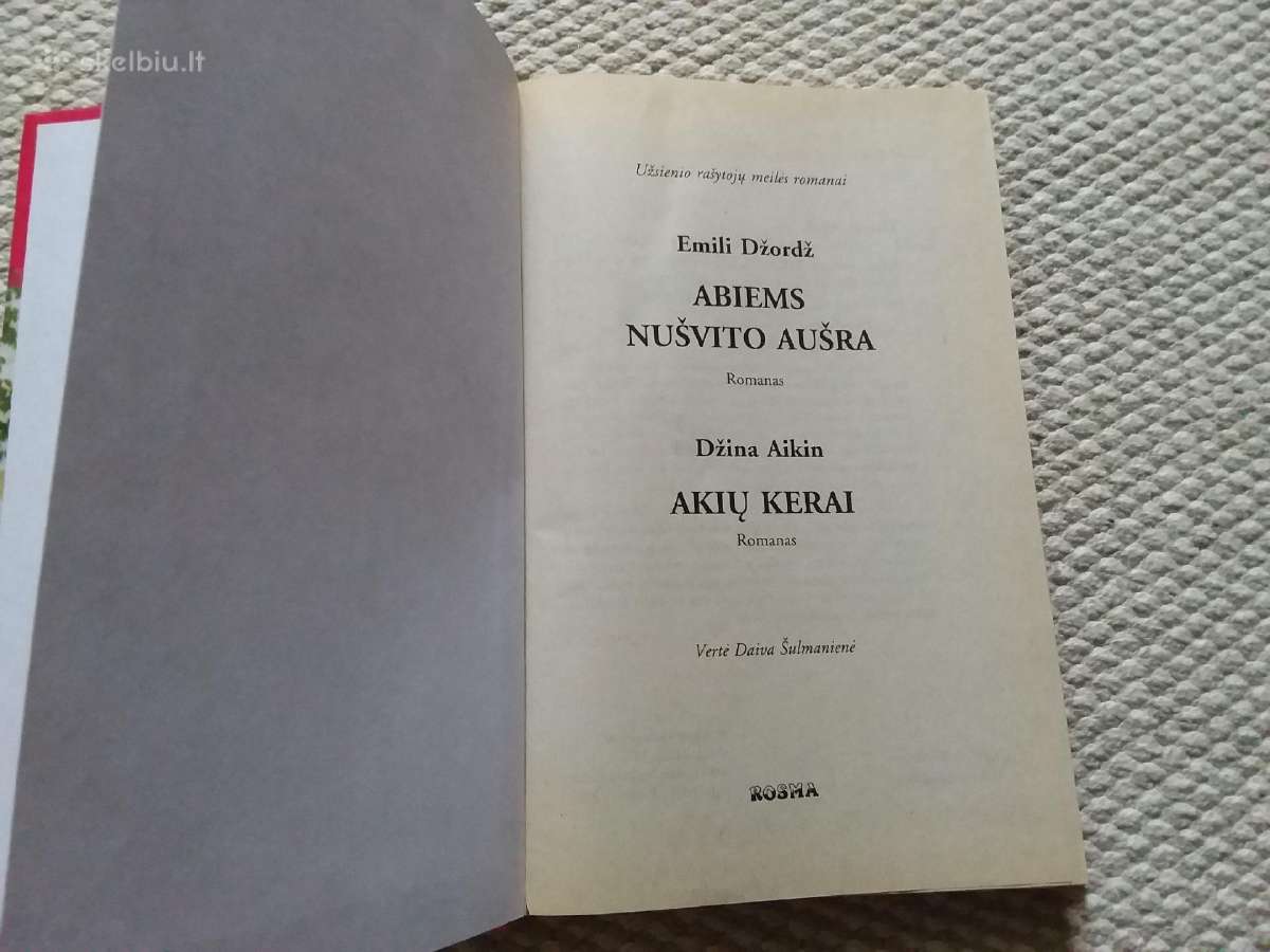 Abiems Nušvito Aušra. Akių Kerai - nuotraukos Nr. 2