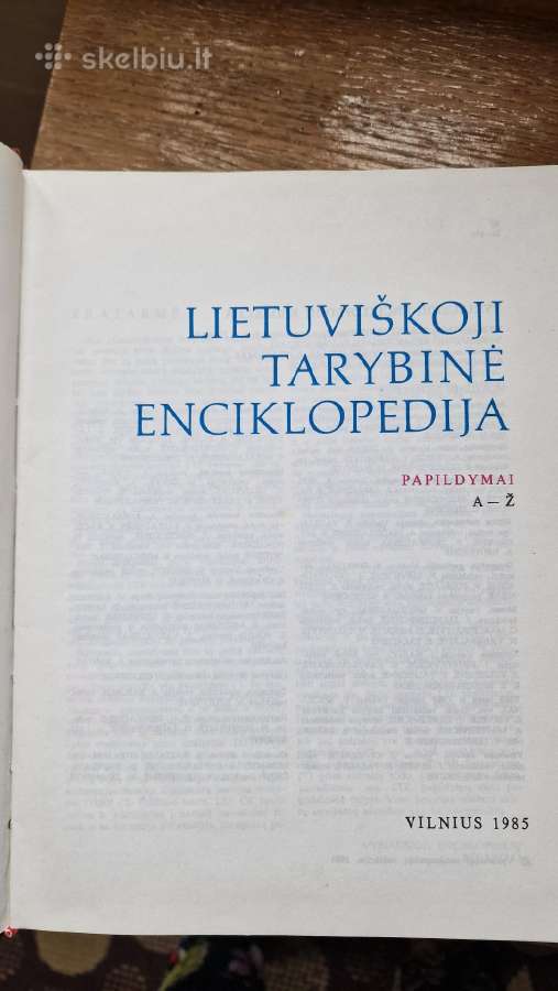 Enciklopedijos - nuotraukos Nr. 15