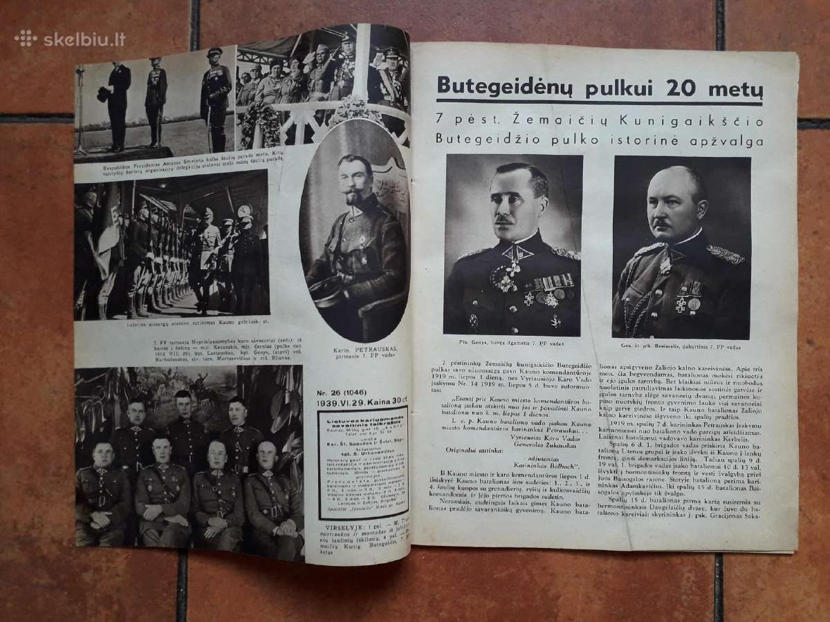 Žurnalas "Karys" 1939 metai - nuotraukos Nr. 2