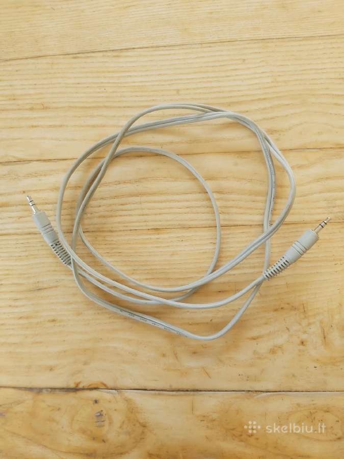 3,5 mm Aux stereo kabelis
