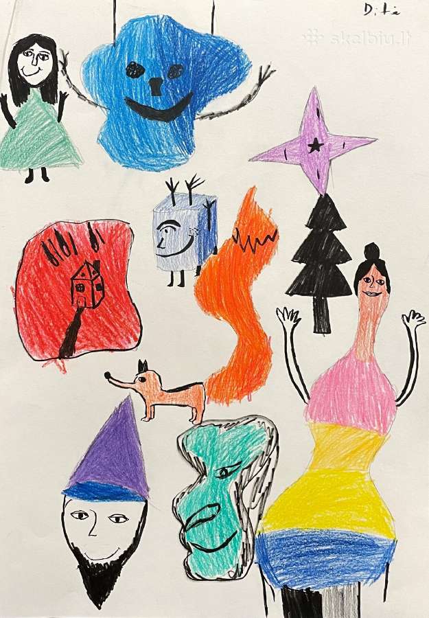 Vaikų, paauglių dailės pamokos - nuotraukos Nr. 29