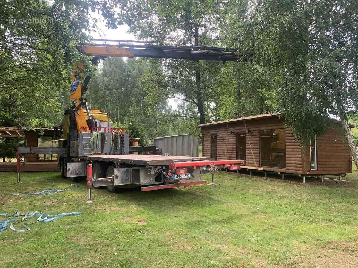 Fiskaras krovinių pervežimas kranas tralas 17m - nuotraukos Nr. 34