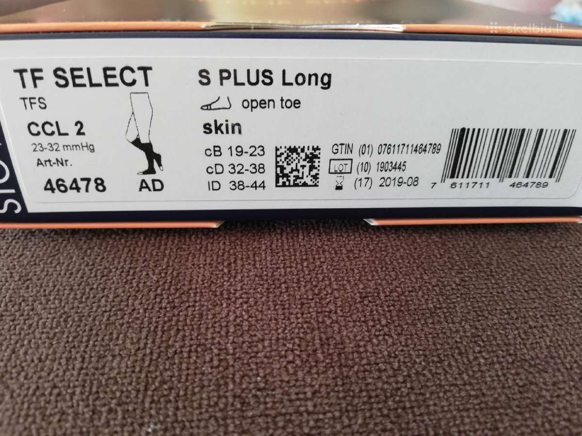 Sigvaris - ortopedinės kojinės S Plus Long - nuotraukos Nr. 2