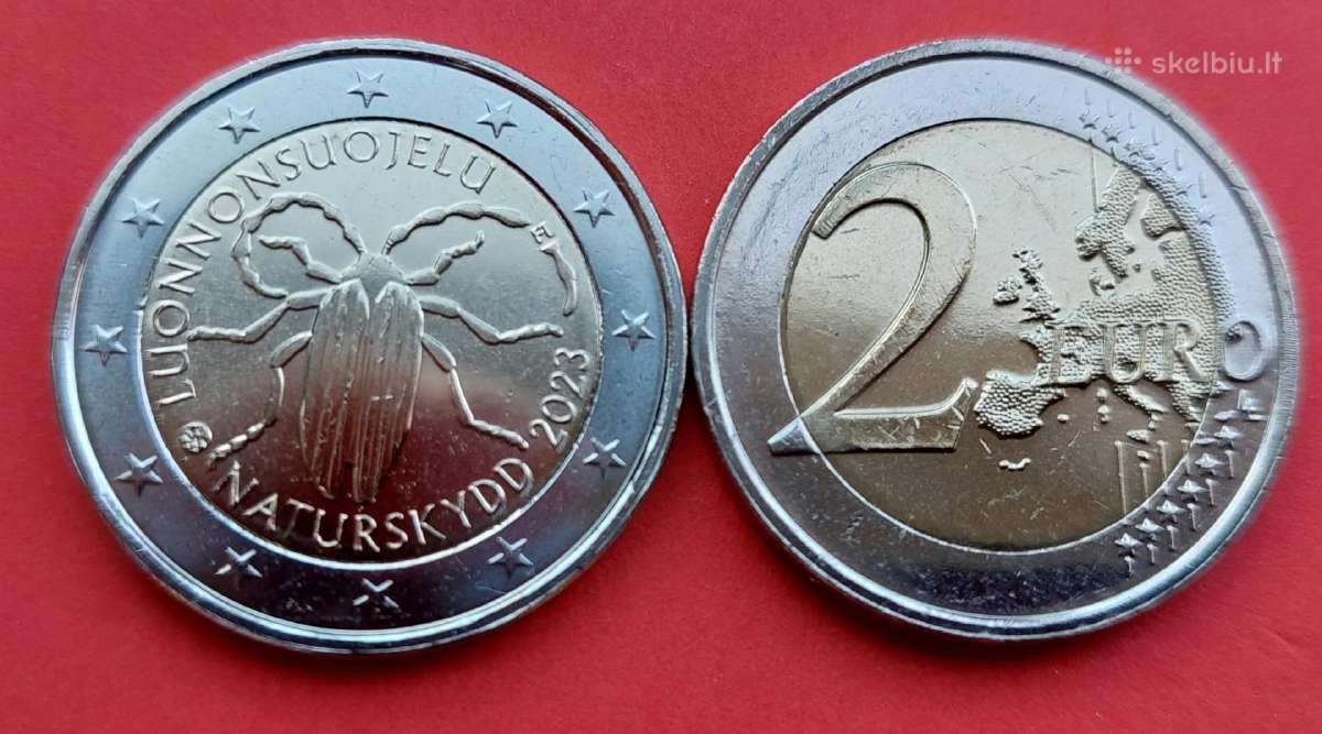 Suomija 2023m.2€"gamtos apsauga"unc
