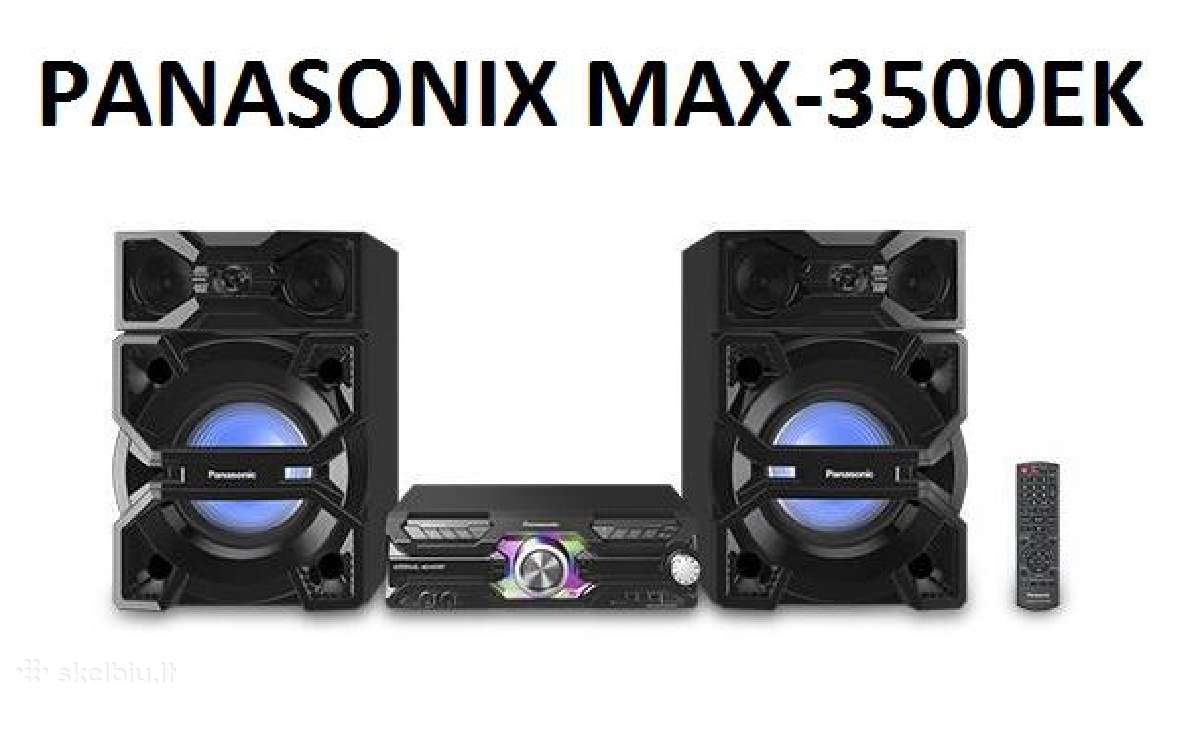 Muzikinio centro Panasonic Sc-max3500 kolonėlės