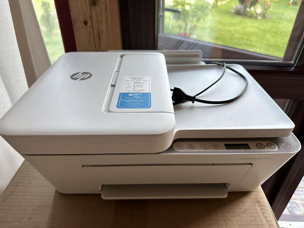 Hp Deskjet Plus 4100 Series Spausdintuvas Skelbiu Lt