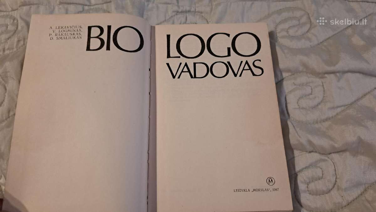 Biologo vadovas - nuotraukos Nr. 2