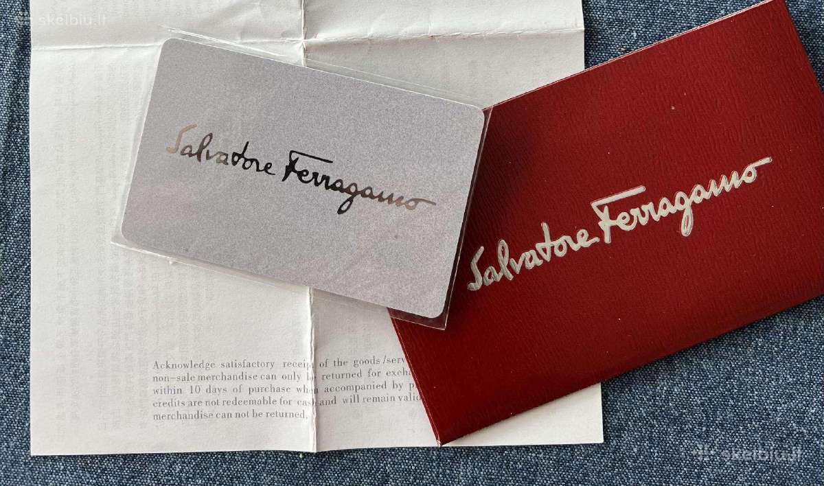 Stilingas ir funkcionalus portfelis Ferragamo slim - nuotraukos Nr. 5