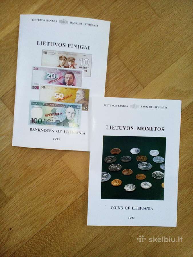 1991-tujų monetų/banknotų lankstinukai
