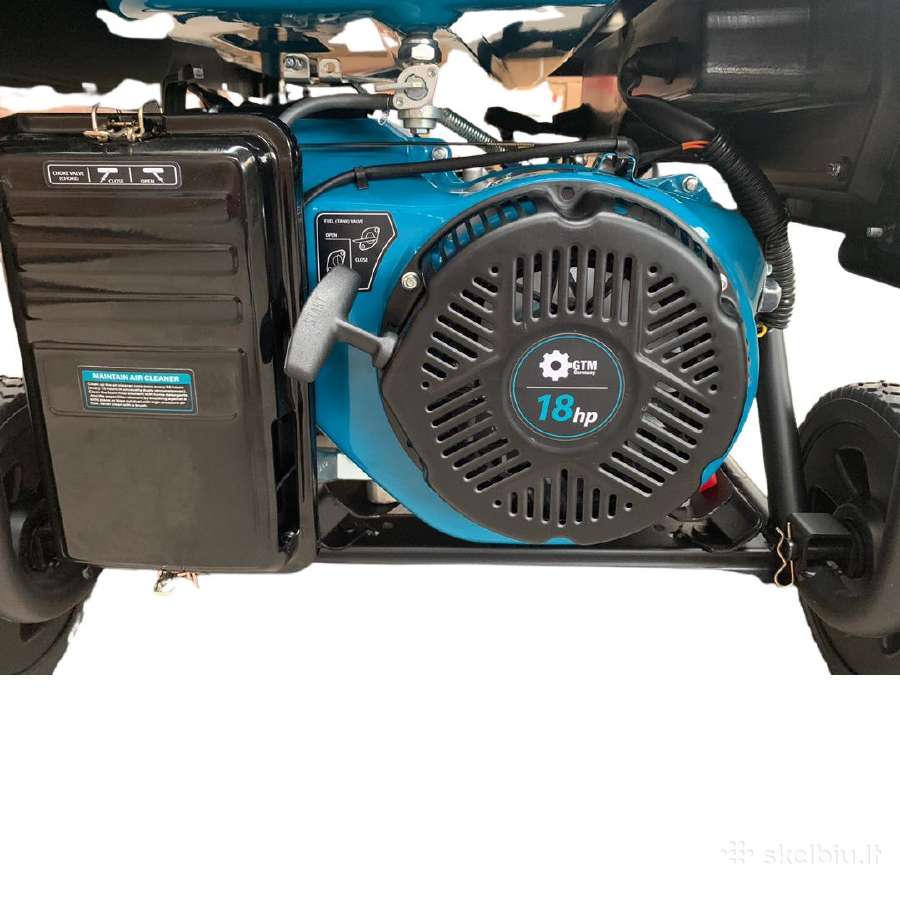 Benzininis generatorius Gtm 9,5kw Vienfazis German - nuotraukos Nr. 4